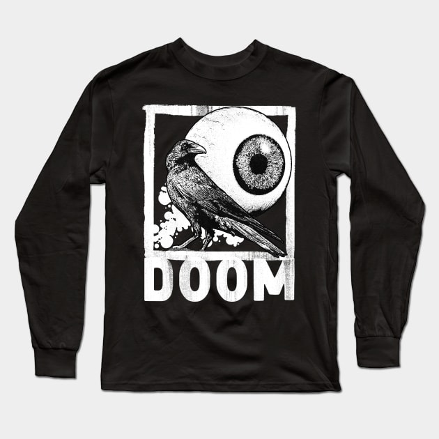 Doom Long Sleeve T-Shirt by benjaminhbailey